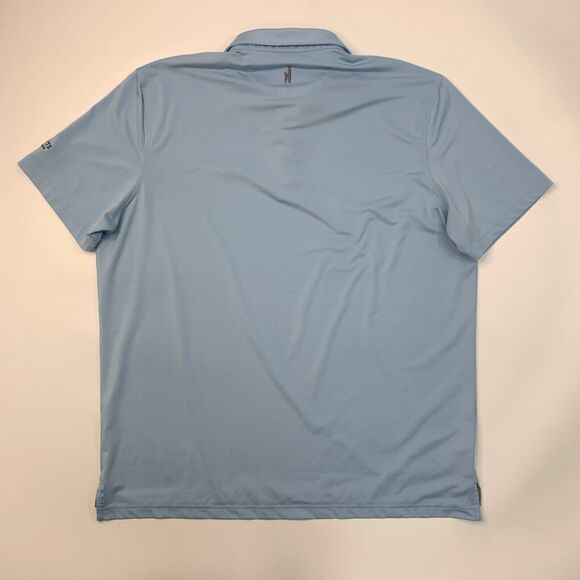 Johnnie O Polo Shirt Mens XL Extra Large Blueberry Short Sleeve Performance Golf - Picture 8 of 12